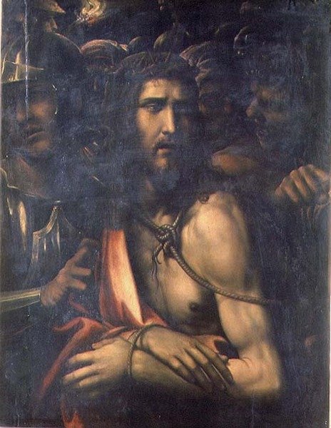 Kristus bland sina plågoandar, ca 1525-50 (panel) av Giovanni Antonio Bazzi Sodoma