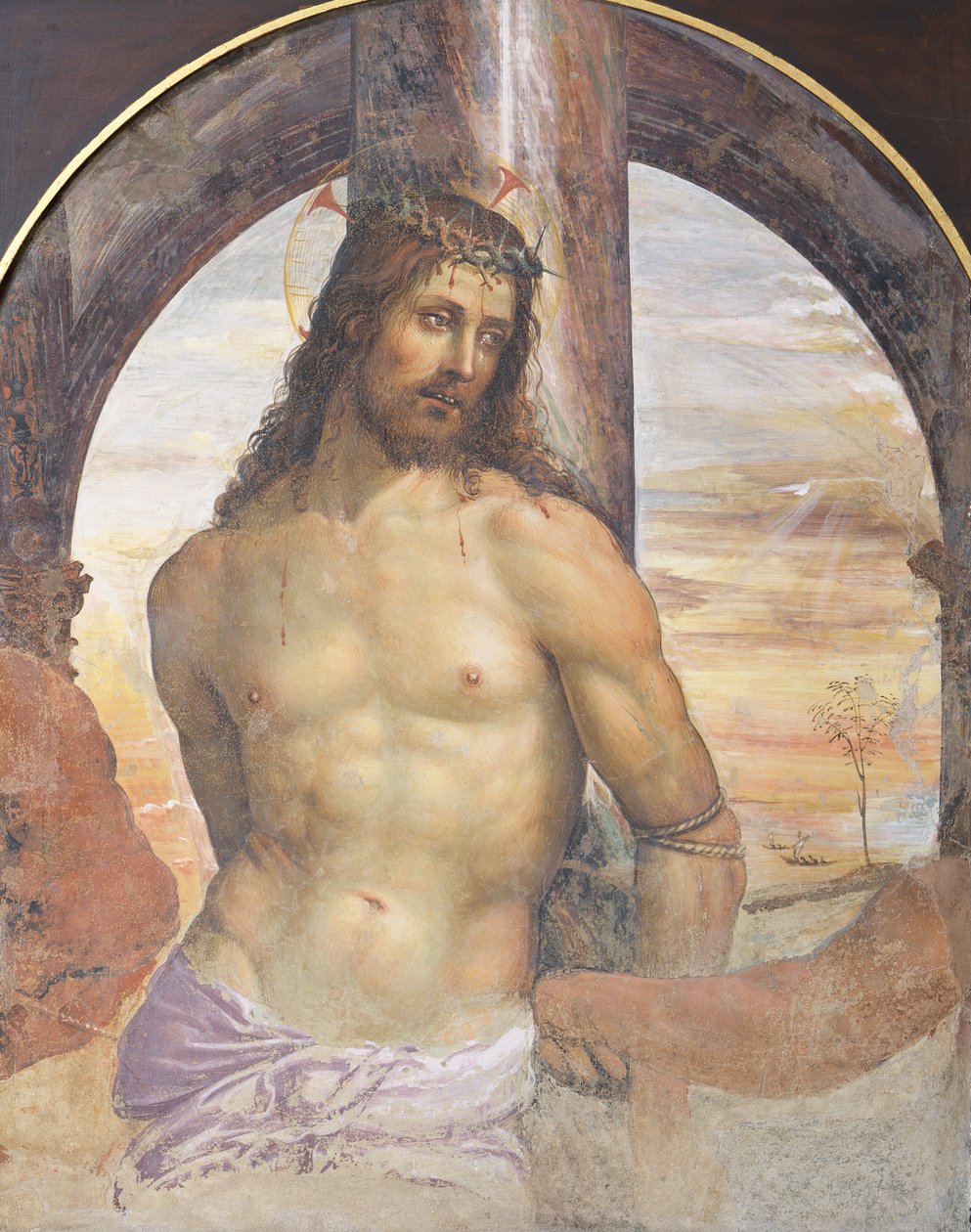 Kristus i kolumnen av Giovanni Antonio Bazzi Sodoma