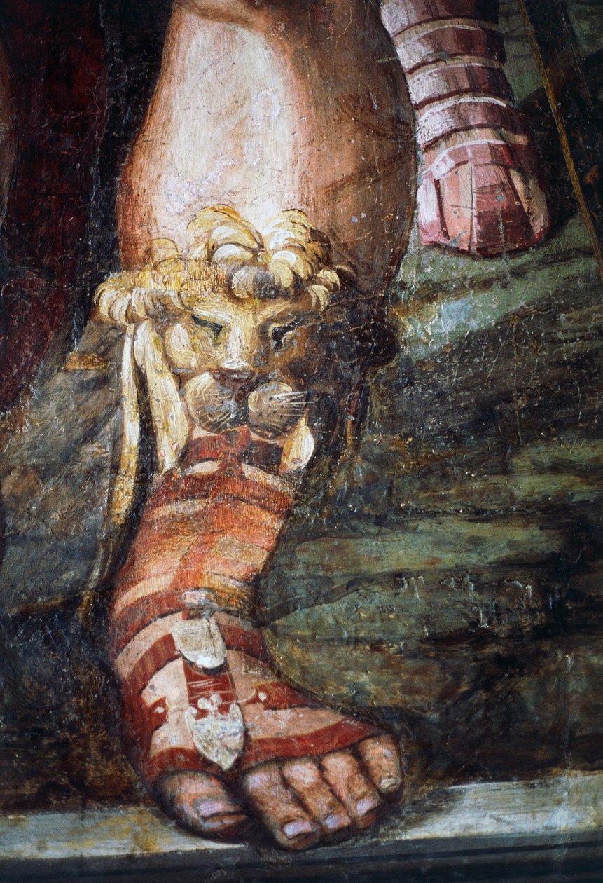 Äktenskap mellan Alexander Great och Roxana (detalj) av Giovanni Antonio Bazzi Sodoma