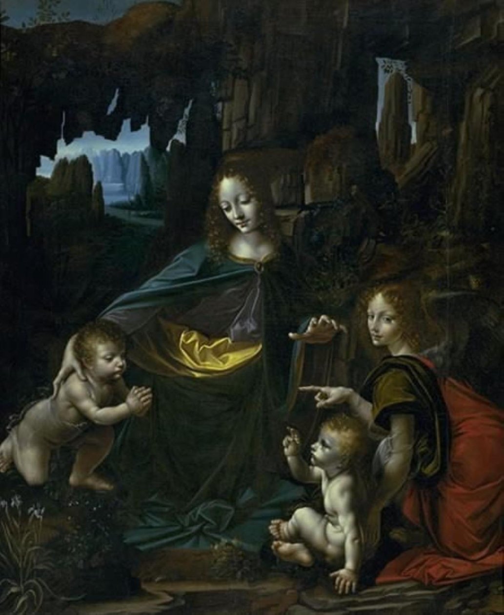The Virgin of the Rocks av Giovanni Antonio Boltraffio