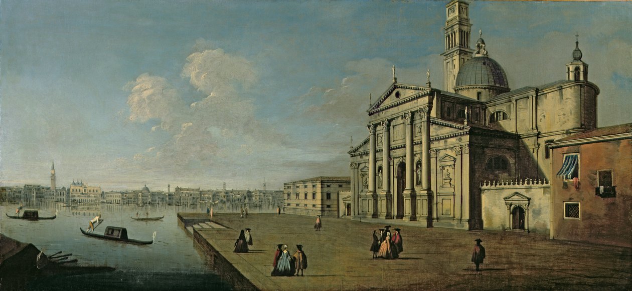 San Giorgio Maggiore, Venedig av Giovanni Antonio Canal