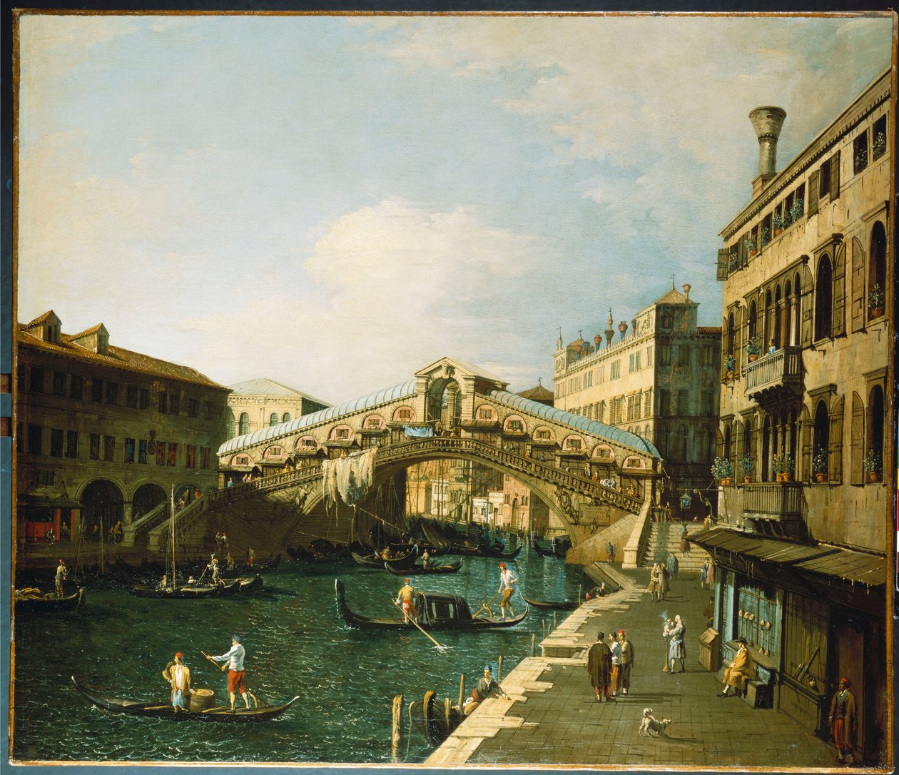 Canal Grande, Venedig av Giovanni Antonio Canal
