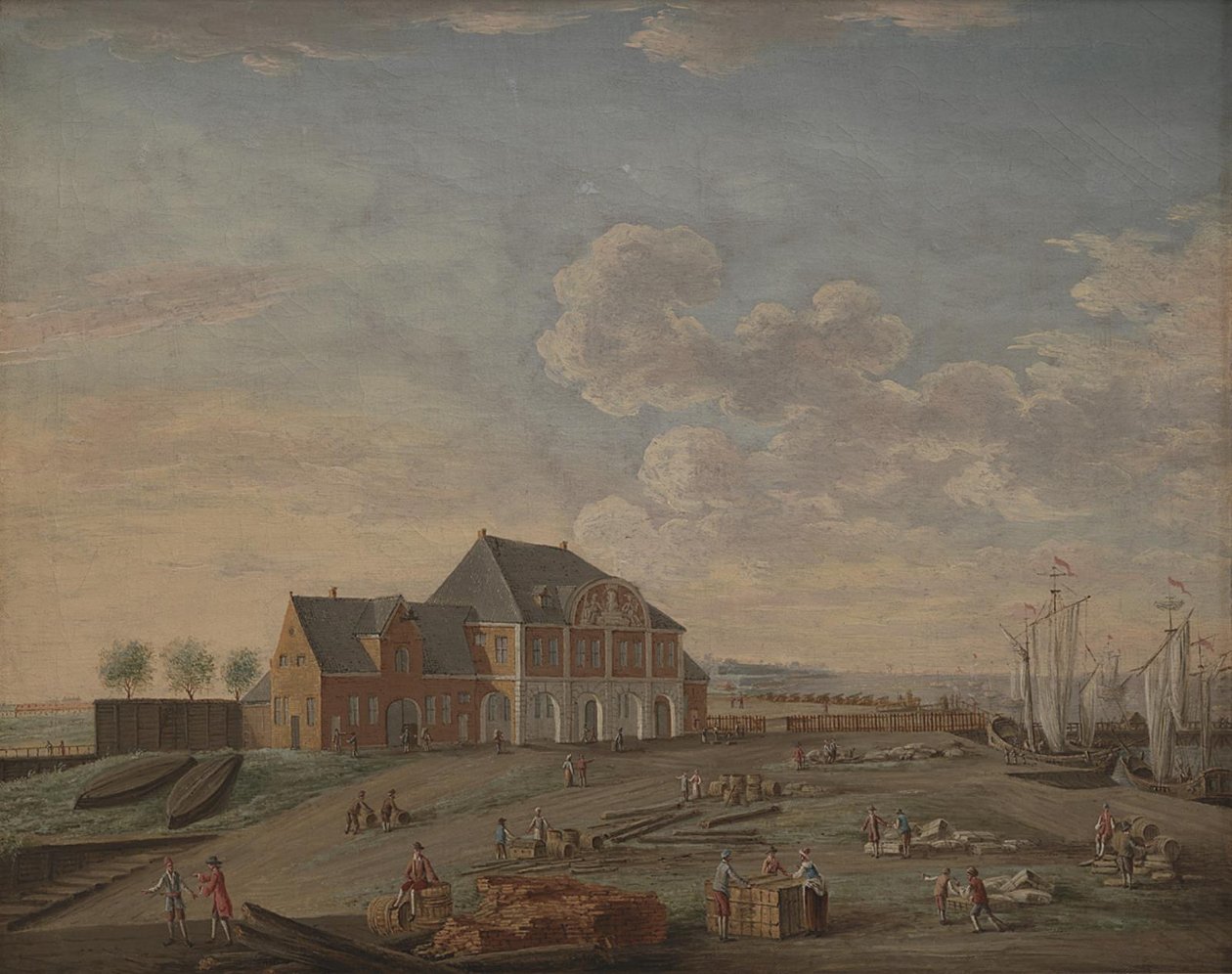Tullhuset i Köpenhamn av Giovanni Antonio Cesari