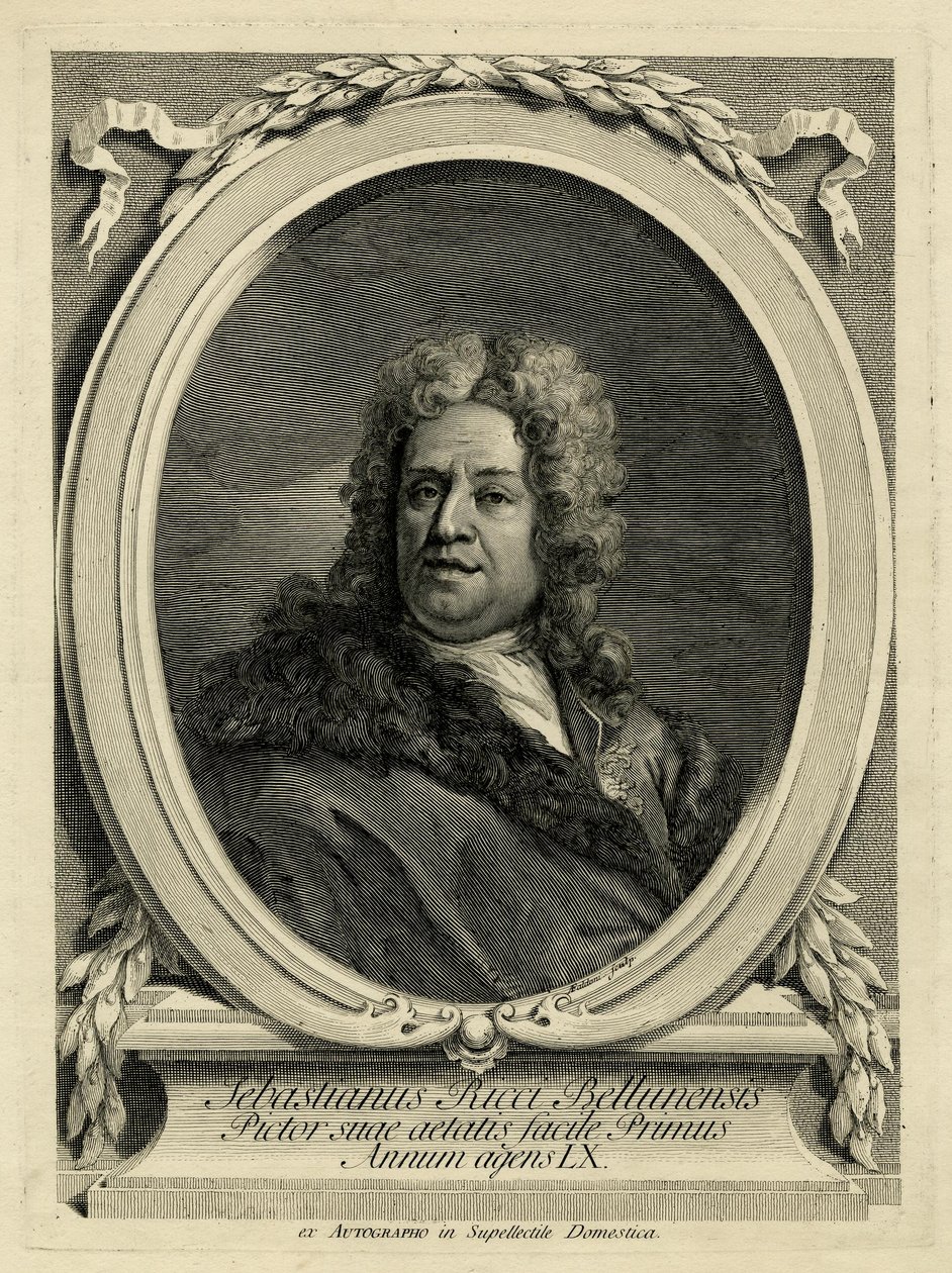 (Giovanni) Antonio Faldoni - Sebastianus Ricci Bellunensis, 1868,0808.2521, 1720-1770 (cirka) av Giovanni Antonio Faldoni