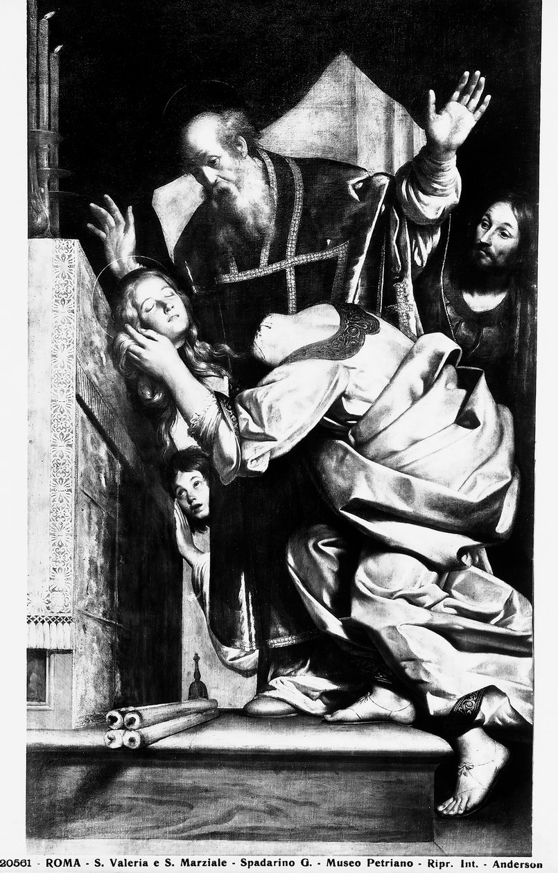 St. Valerie och St. Martial av Giovanni Antonio Galli