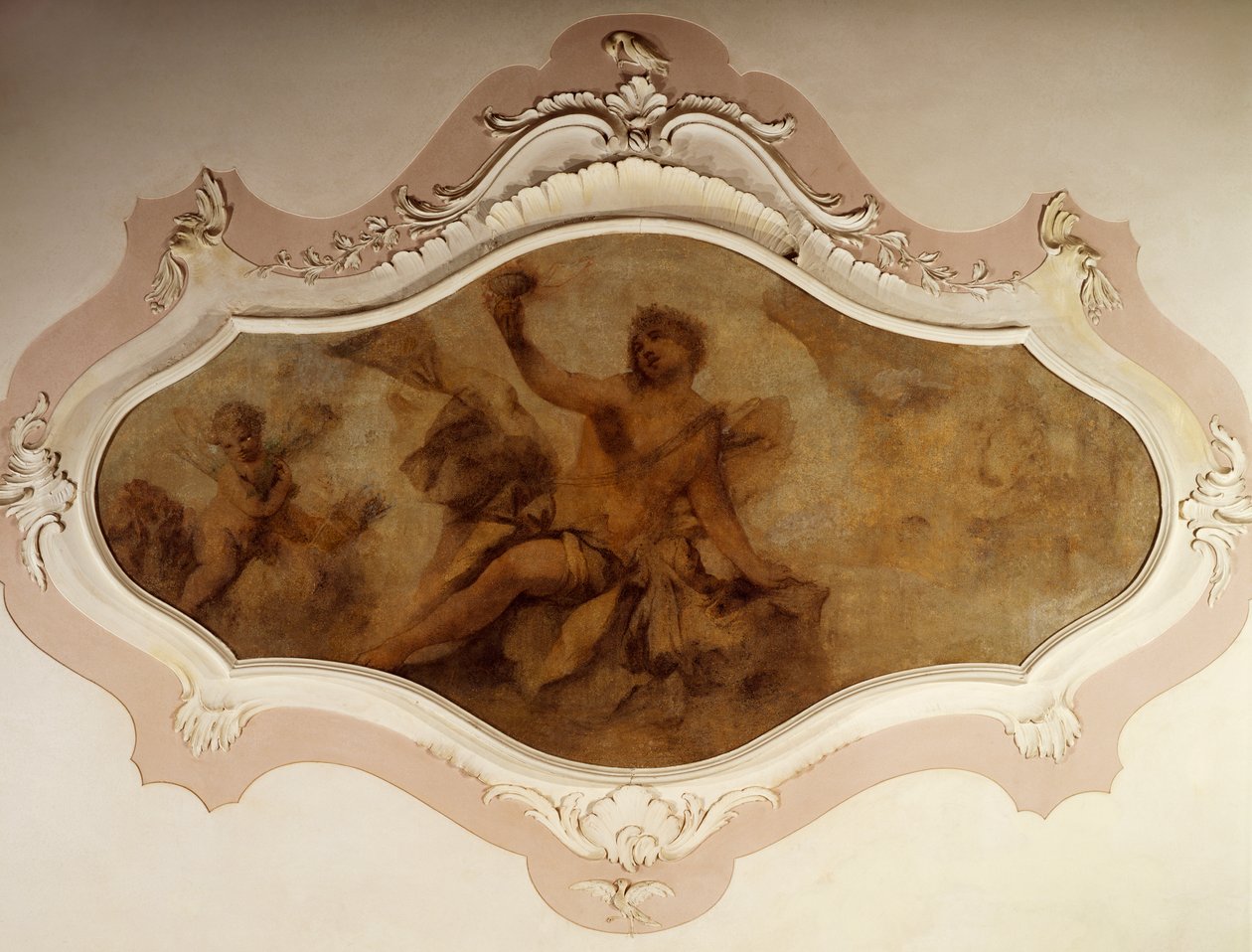 Apollo (färsk) av Giovanni Antonio Guardi