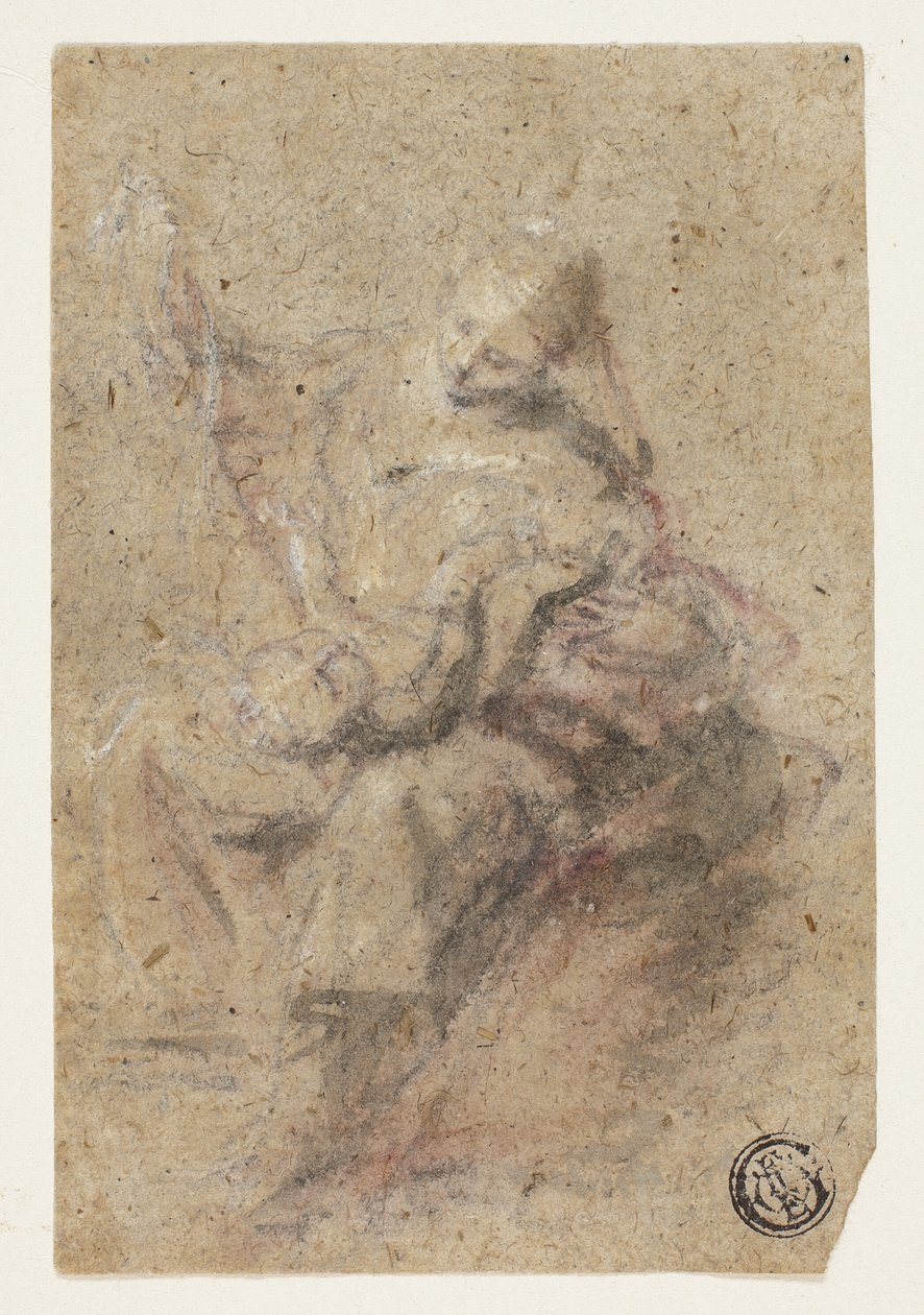 Madonna med barn av Giovanni Antonio Guardi
