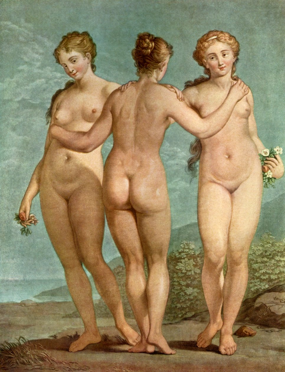 De tre nåderna av Giovanni Antonio Pellegrini