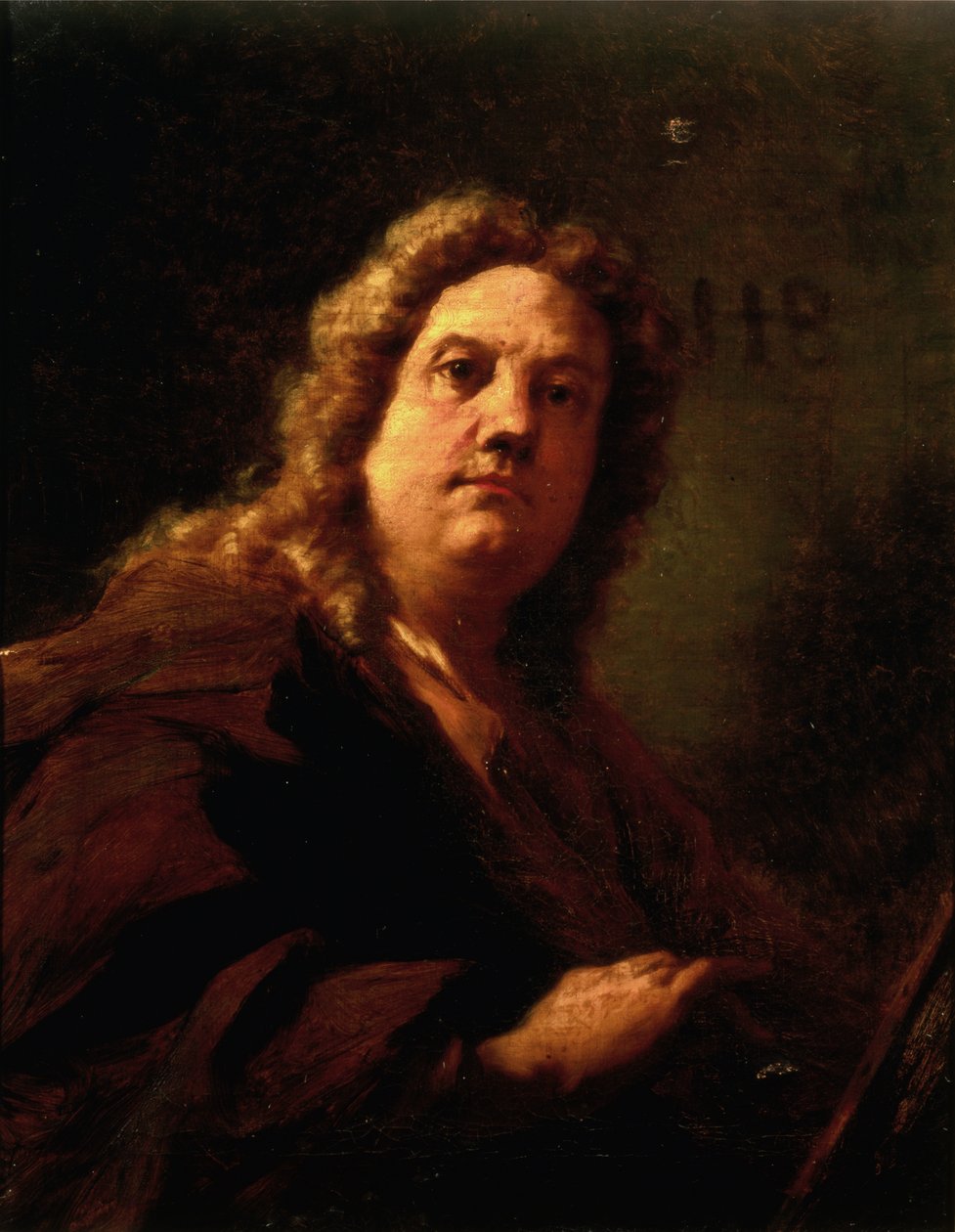 Självporträtt av Giovanni Antonio Pellegrini