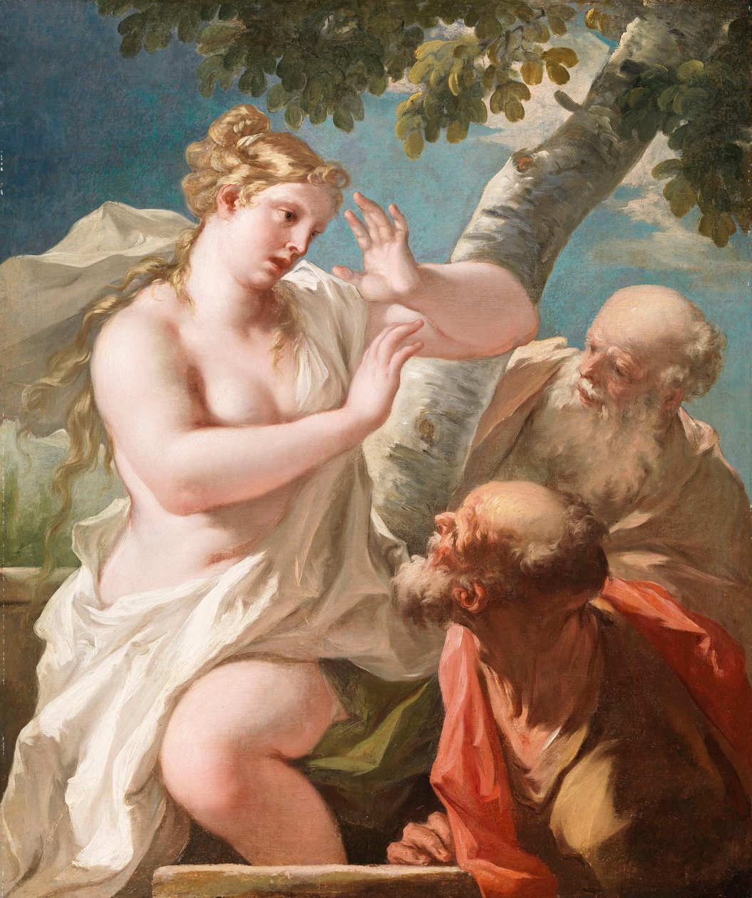 Susanna och de äldste av Giovanni Antonio Pellegrini