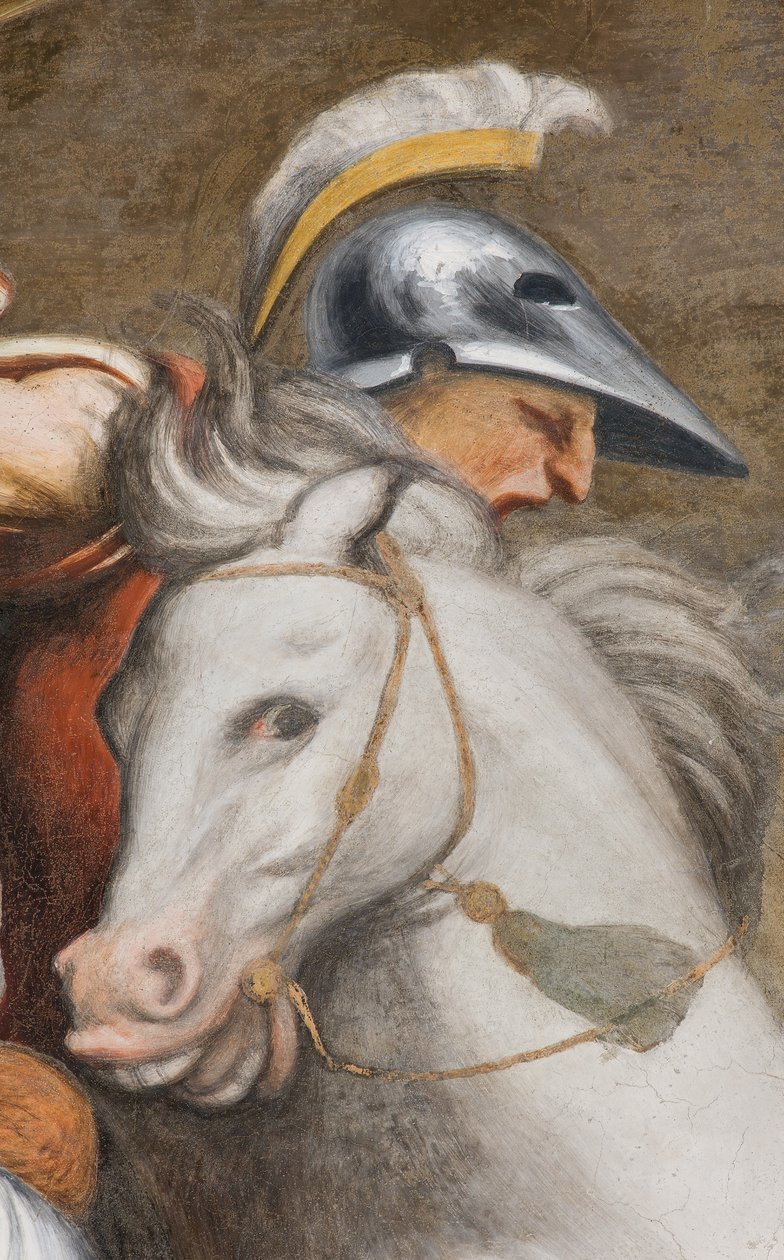 Central Aave, tredje sträckan söderut, klättra till Golgata, Il Pordenone av Giovanni Antonio Pordenone