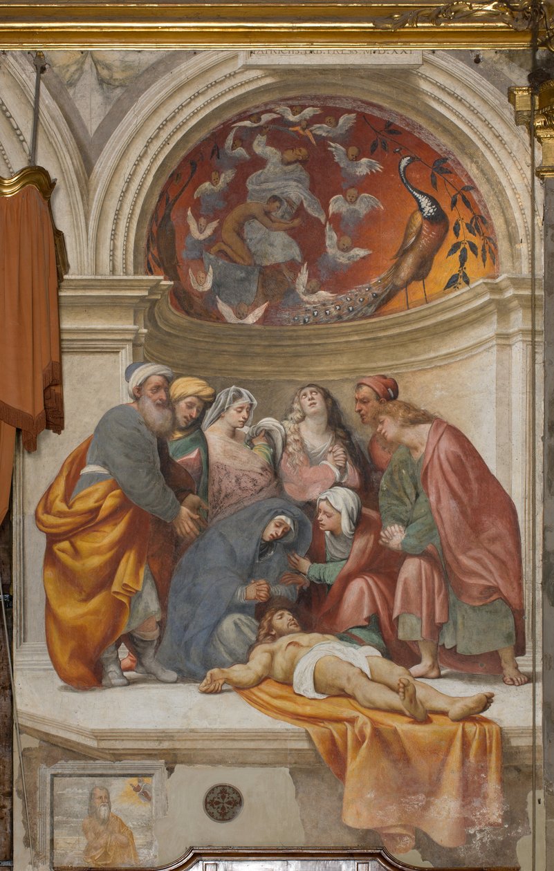 Counterfacata, IL Pordenone, Deposition 1522 av Giovanni Antonio Pordenone