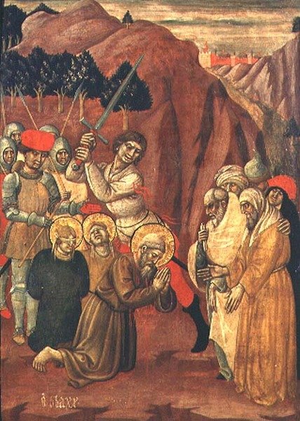 Sankt Biagios martyrskap av Giovanni Antonio da Pesaro