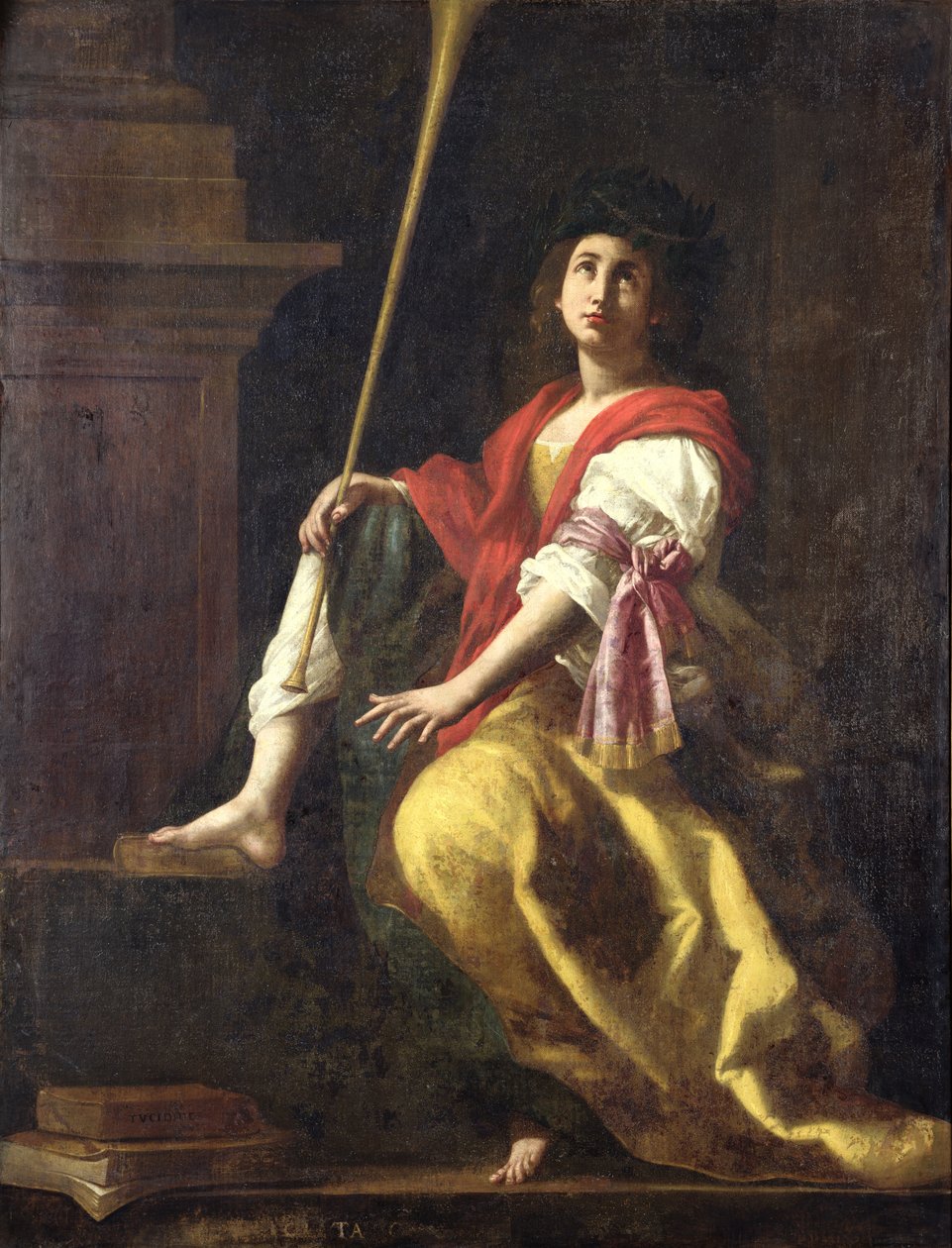 Clio, Muse of History, 1624 av Giovanni Baglione