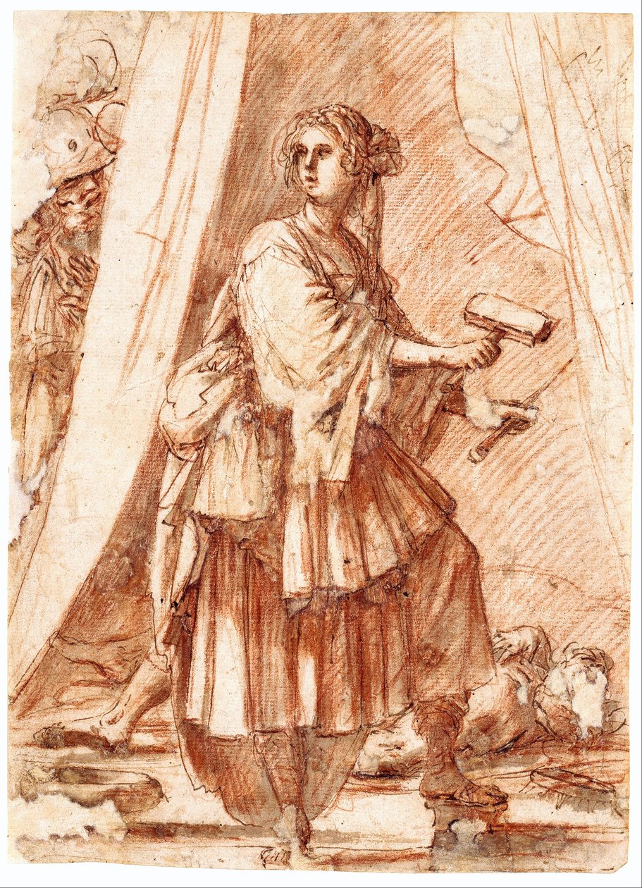 Jael och Sisera av Giovanni Baglione