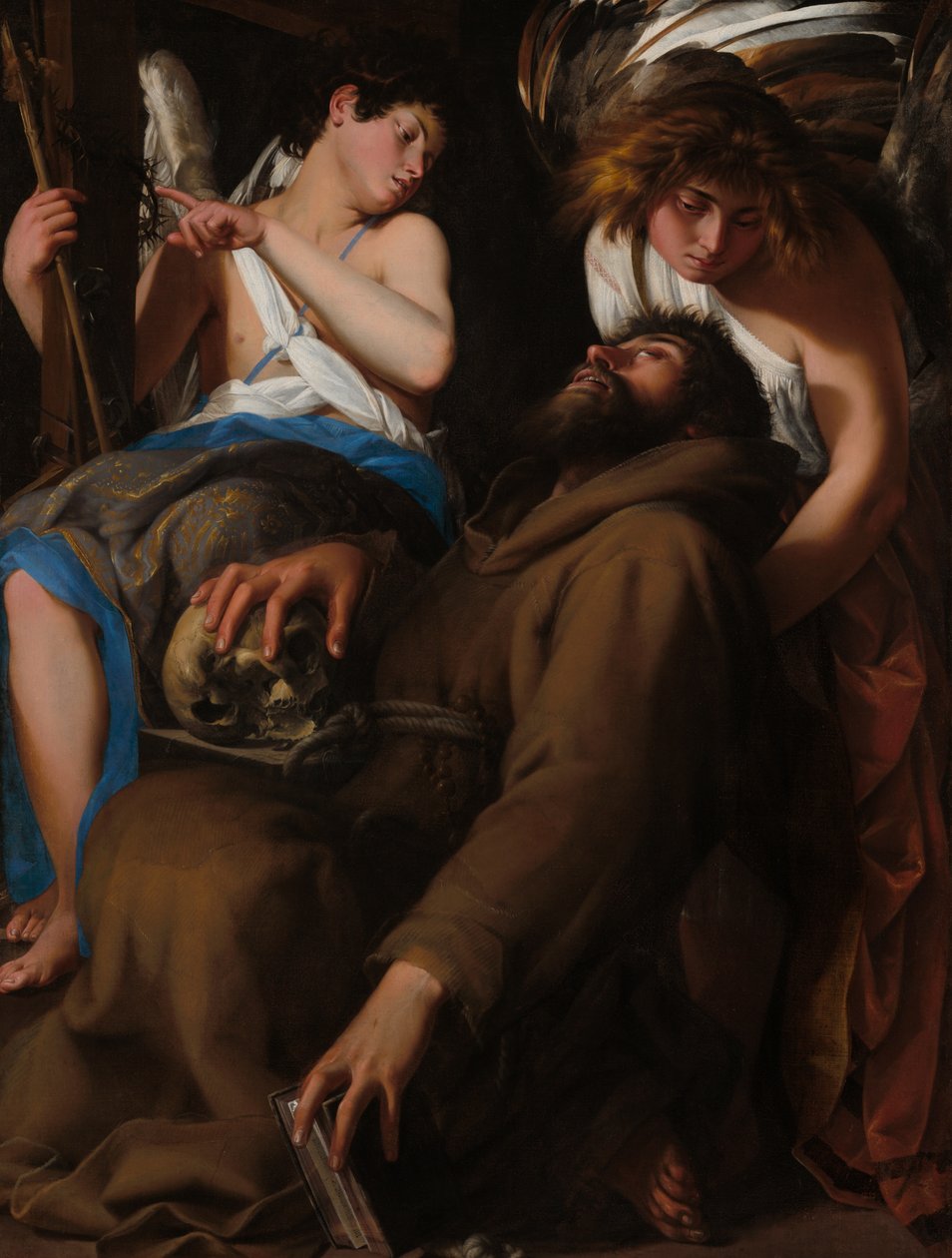 Den helige Franciskus extas av Giovanni Baglione