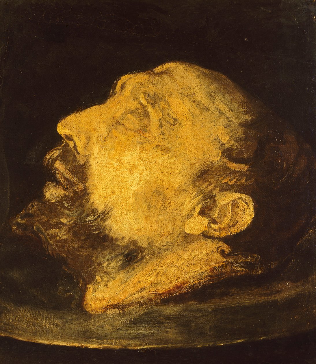 Johannes Döparens huvud på en platå av Giovanni Battista (1567 1633) Crespi