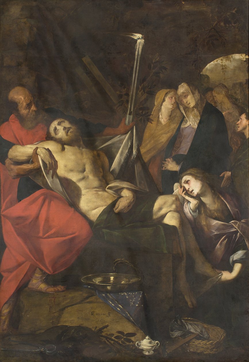 Kristi klagan av Giovanni Battista  Crespi