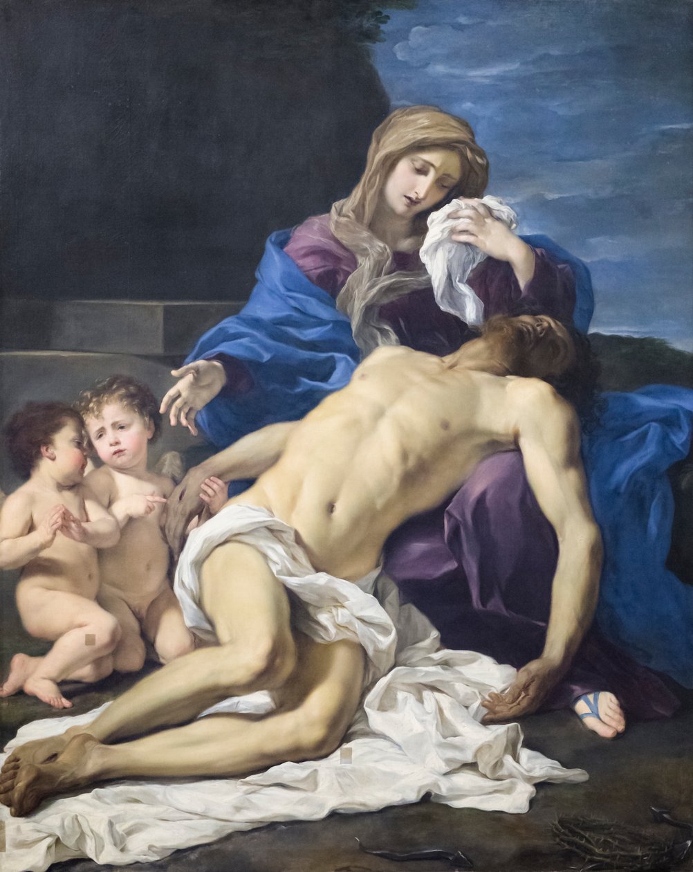 Pieta av Giovanni Battista (1639 1709) Gaulli