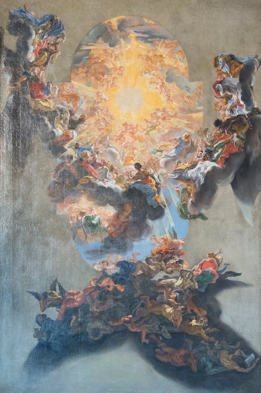 Triumfen för Jesu namn av Giovanni Battista (1639 1709) Gaulli