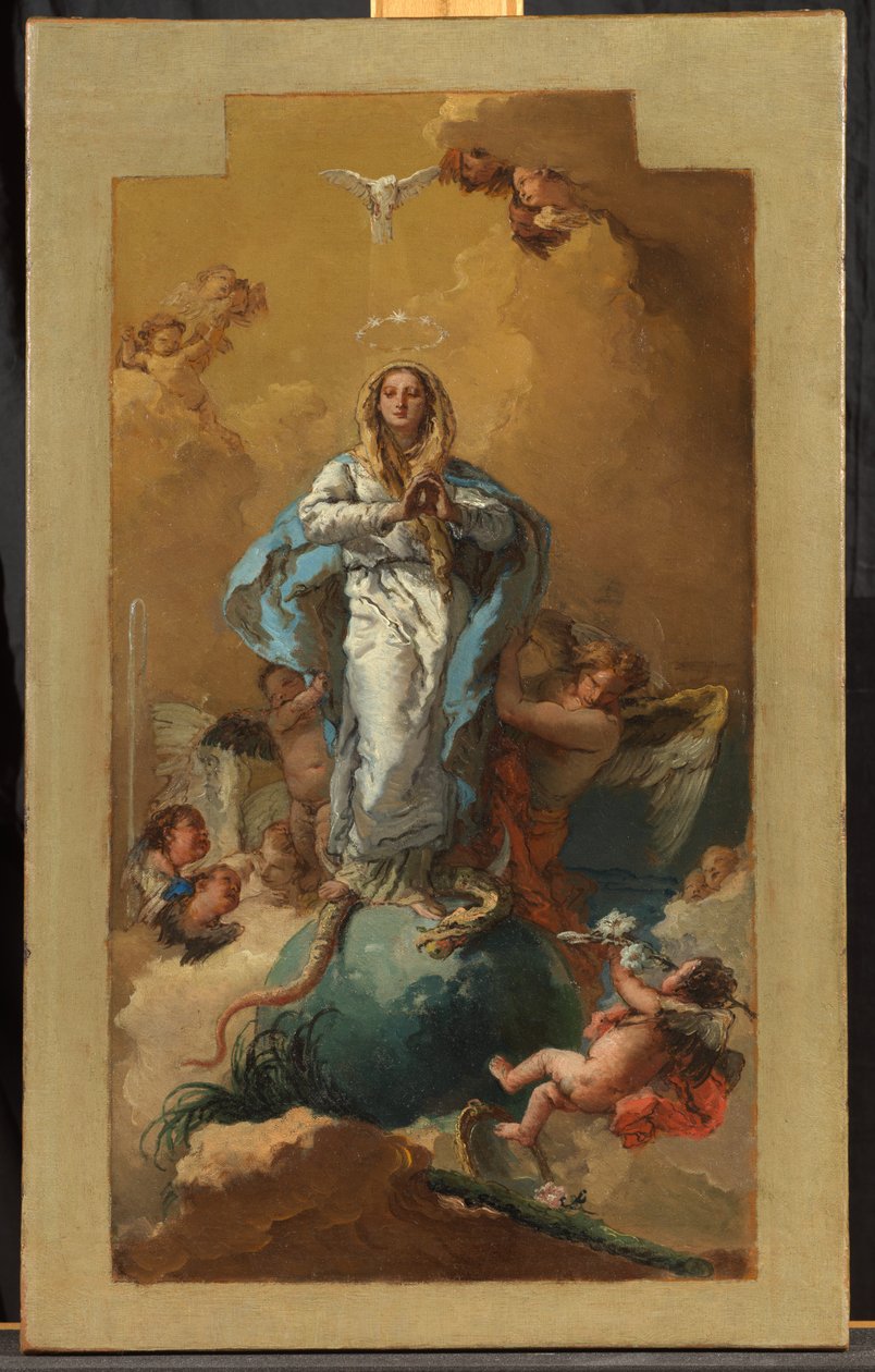 Obefläckad befruktning av Giovanni Battista Tiepolo