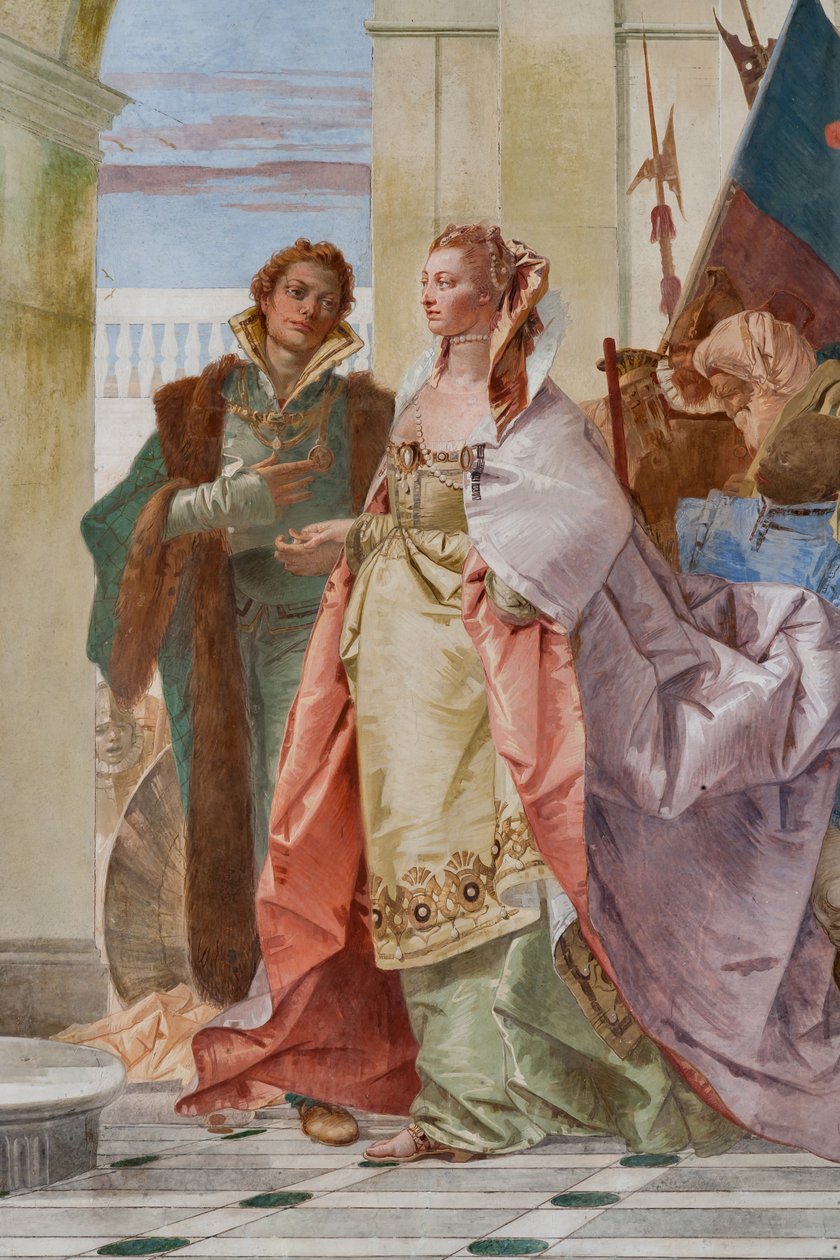 Storsinthet hos Scipio Africanus (detalj) av Giovanni Battista Tiepolo