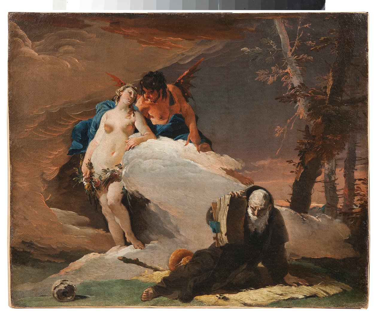 Frestelser av Sankt Antonius abboten av Giovanni Battista Tiepolo
