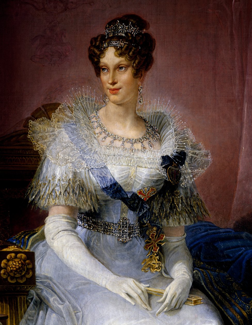 Porträtt av Marie Louise, hertiginna av Parma (Wien av Giovanni Battista Borghesi