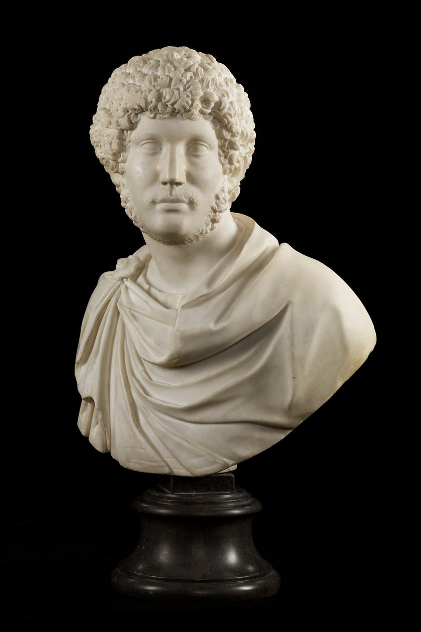Byst av kejsar Hadrianus som ung man, ca 1590 (marmor) av Giovanni Battista Caccini