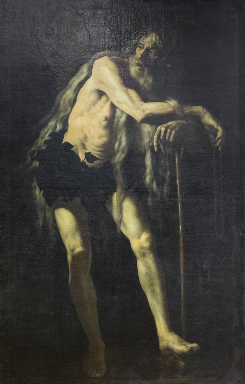 Sankt Onophrius av Giovanni Battista Caracciolo