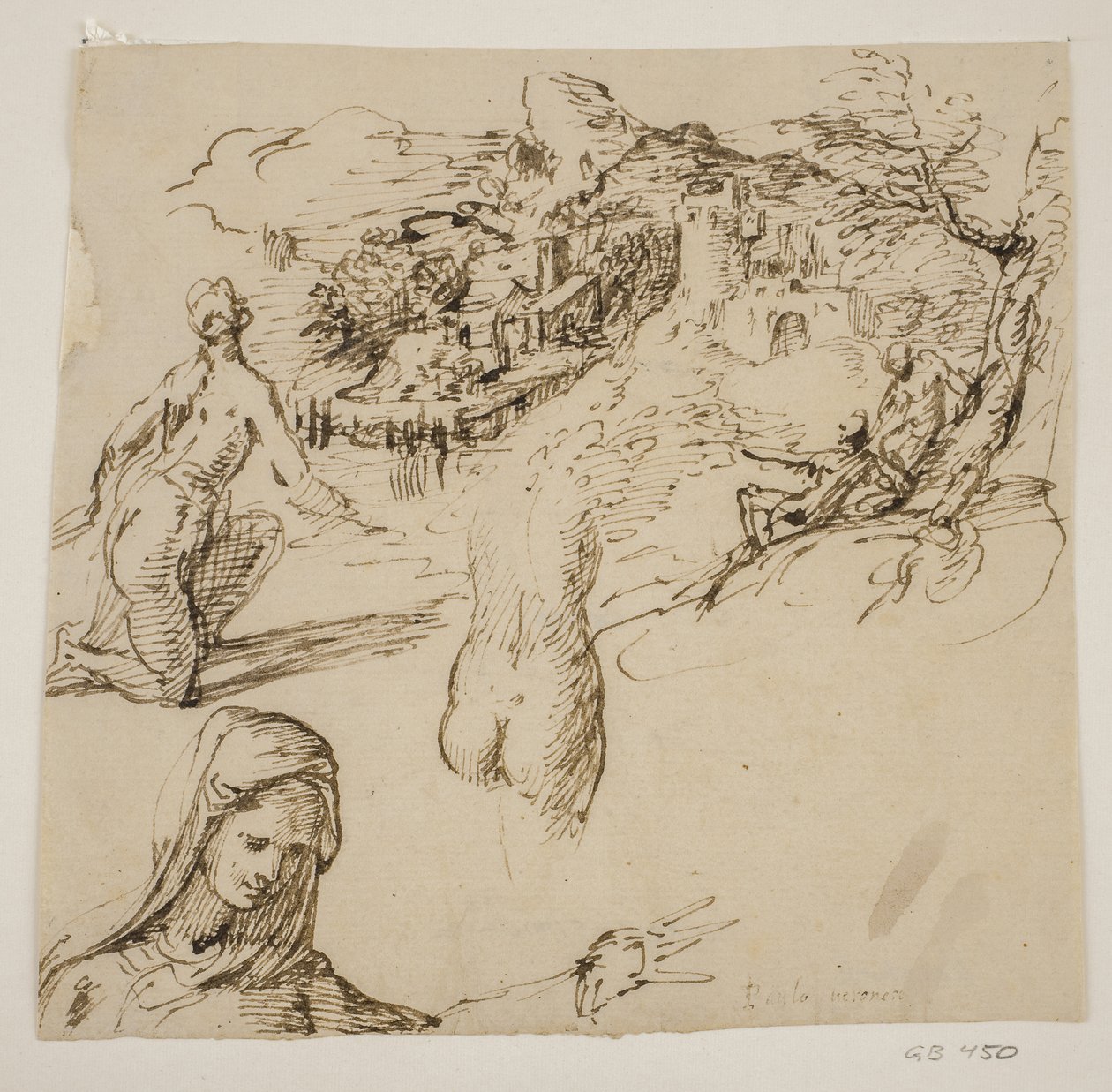 Sovande krigare av Giovanni-Battista Caracciolo