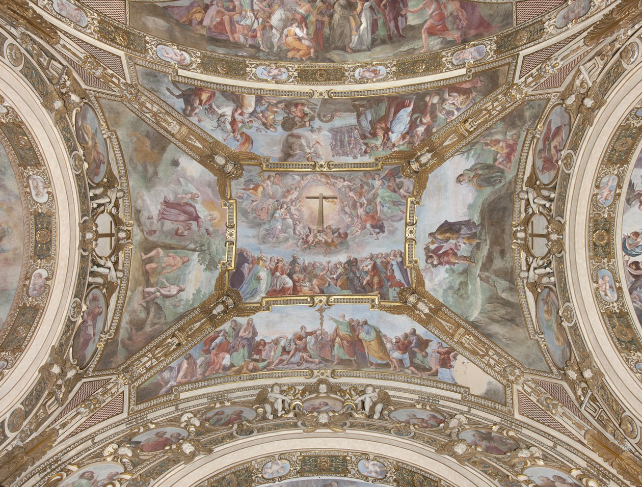 Berättelser om det heliga korset, 1631-32 av Giovanni Battista Carlone