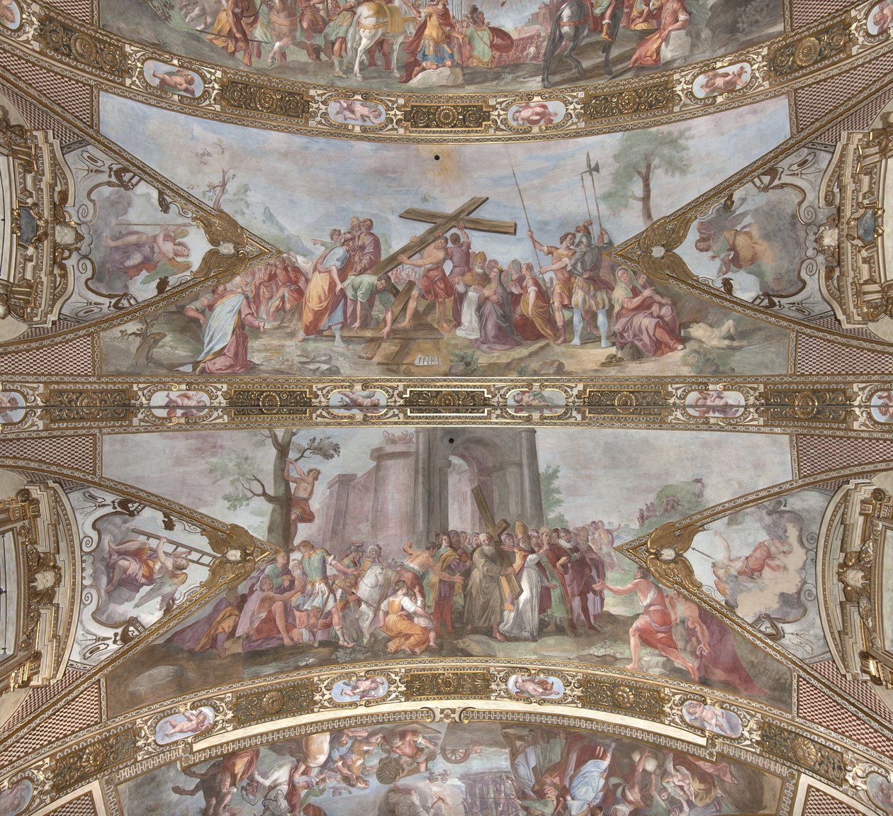 Berättelser om det heliga korset, 1631-32 av Giovanni Battista Carlone