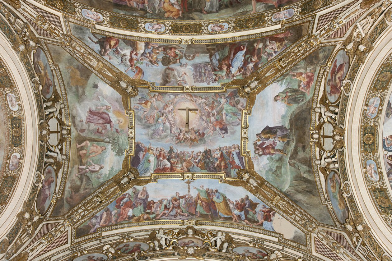 Berättelser om det heliga korset, 1631-32 av Giovanni Battista Carlone