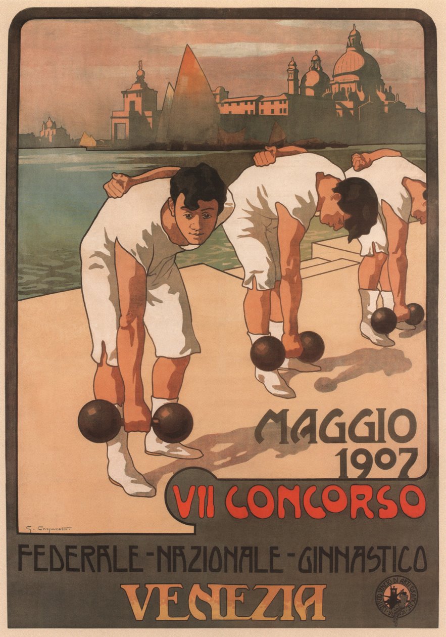 VII Federal Gymnastiktävling, 1907 av Giovanni Battista Carpanetto