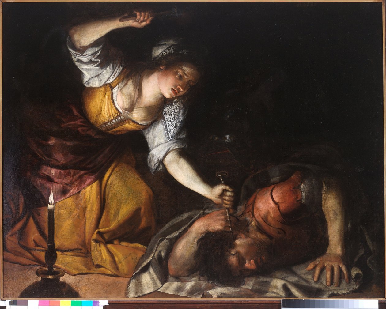 Jael och Sisera av Giovanni Battista Casoni or Casone