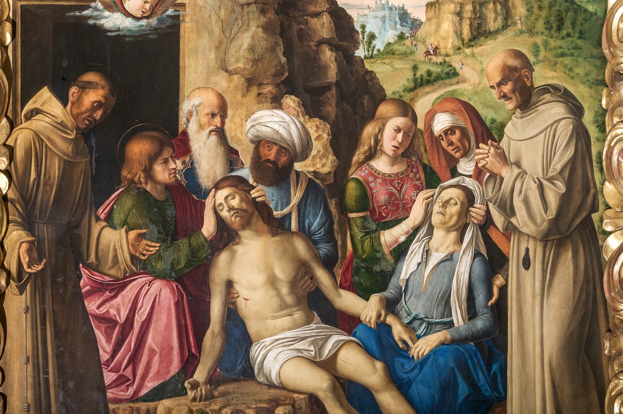 Kristi klagan, detalj av 2384598 av Giovanni Battista Cima da Conegliano
