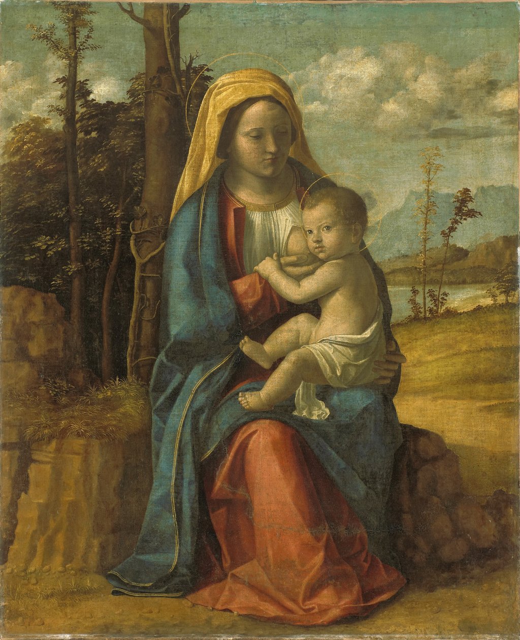 Madonna med barn av Giovanni Battista Cima da Conegliano