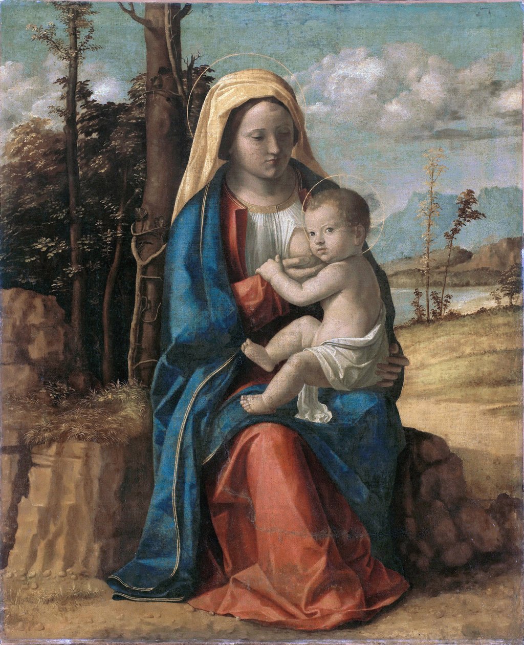 Madonna med barn av Giovanni Battista Cima da Conegliano