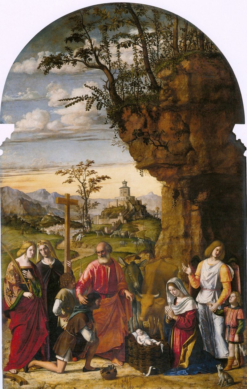 Herdarnas tillbedjan av Giovanni Battista Cima da Conegliano