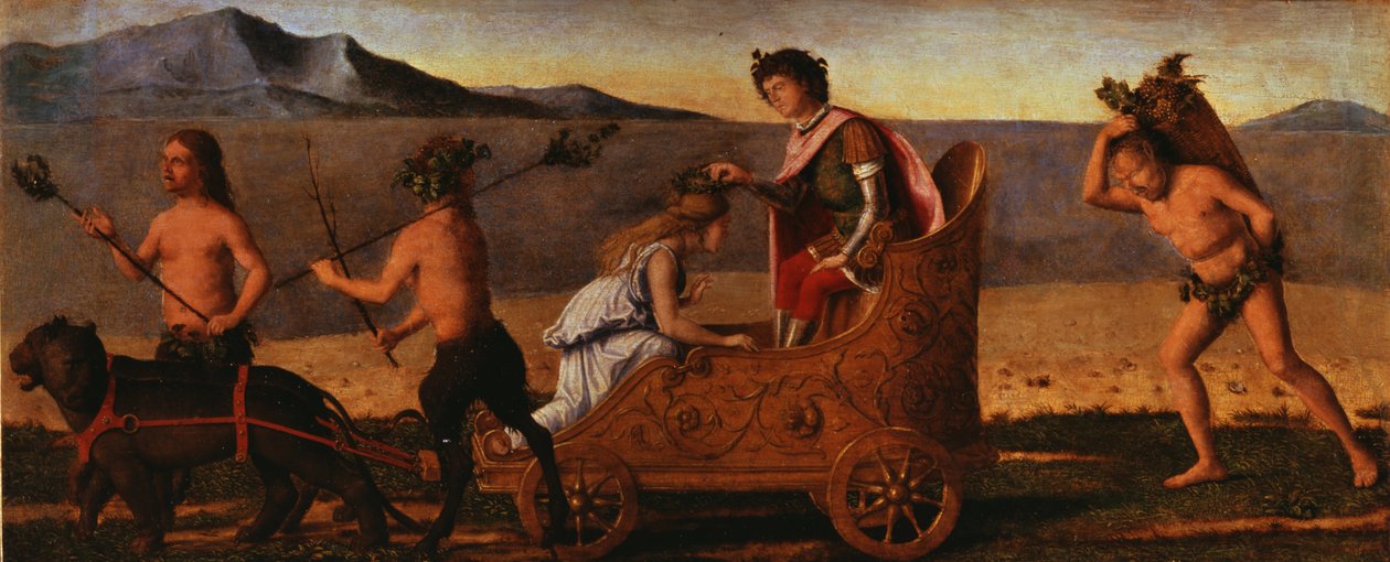 Bacchus och Ariadnes bröllop av Giovanni Battista Cima da Conegliano