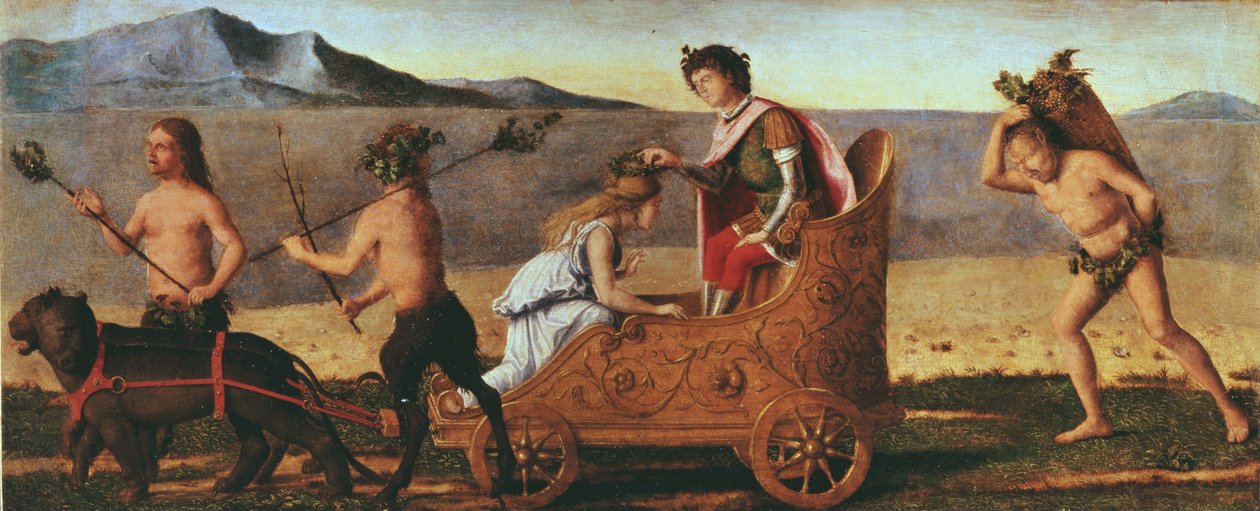 Bacchus och Ariadnes bröllop av Giovanni Battista Cima da Conegliano