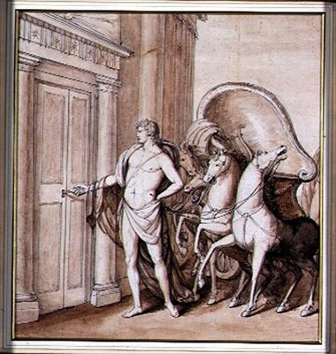 Apollon och hans vagn av Giovanni Battista Cipriani