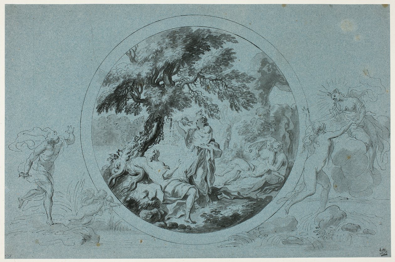 Adonis födelse av Giovanni Battista Cipriani