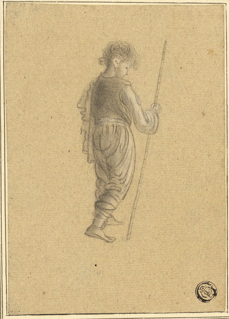 Pojke med personal av Giovanni Battista Cipriani