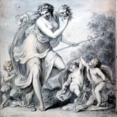 Komedi, 1700-talet av Giovanni Battista Cipriani