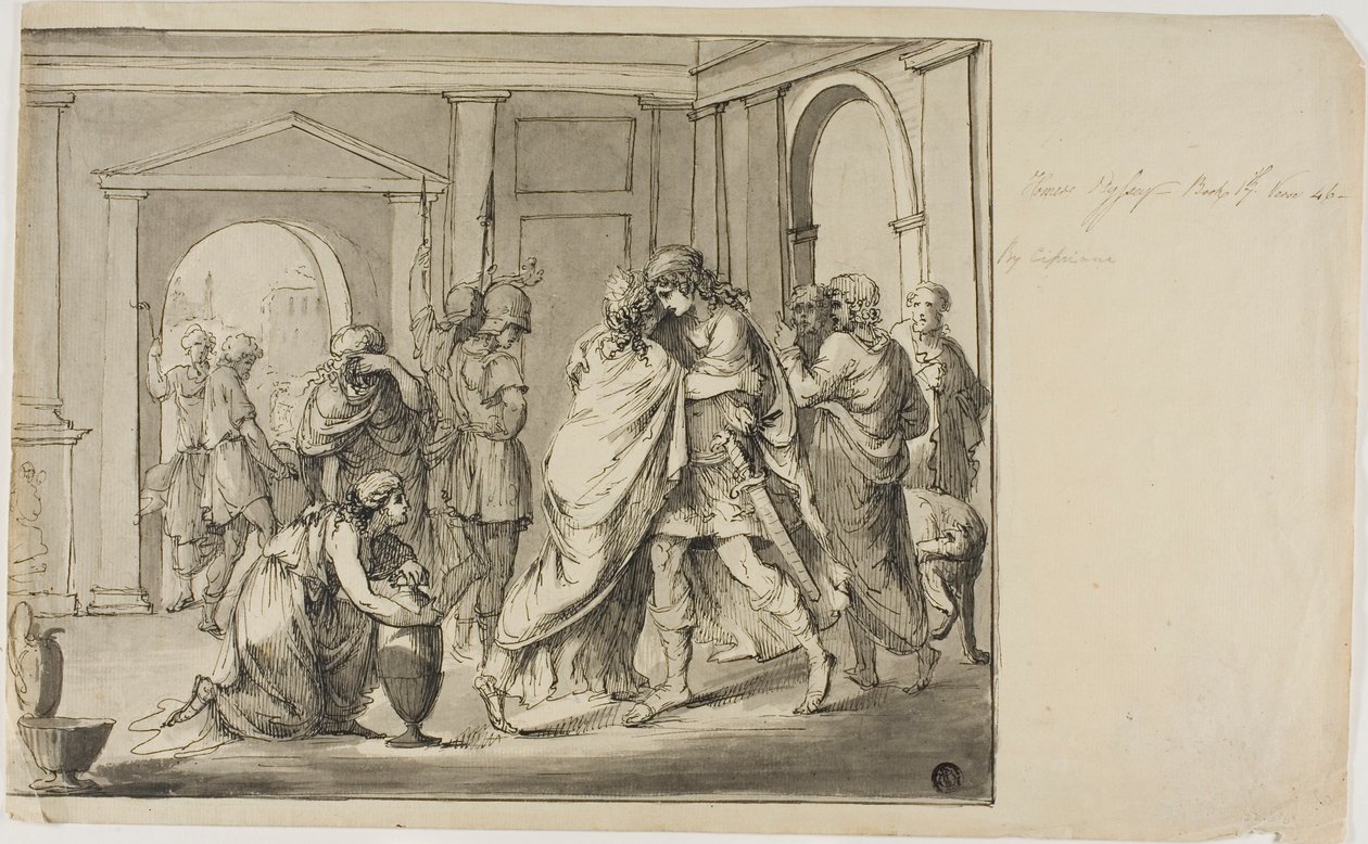 Homeros Odysséen av Giovanni Battista Cipriani