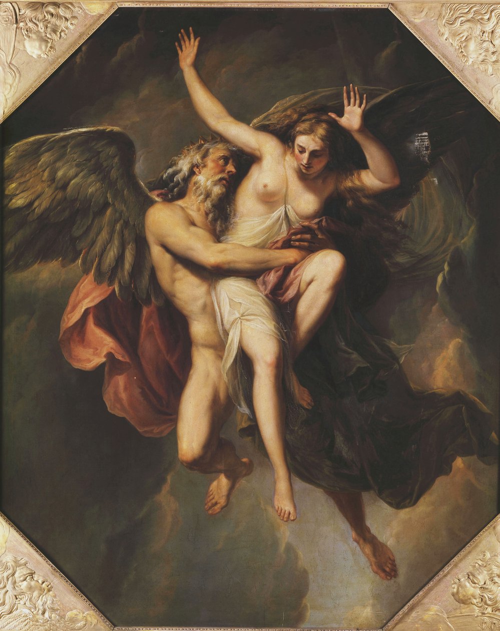 Våldtäkten av Oreithyia av Giovanni Battista Cipriani