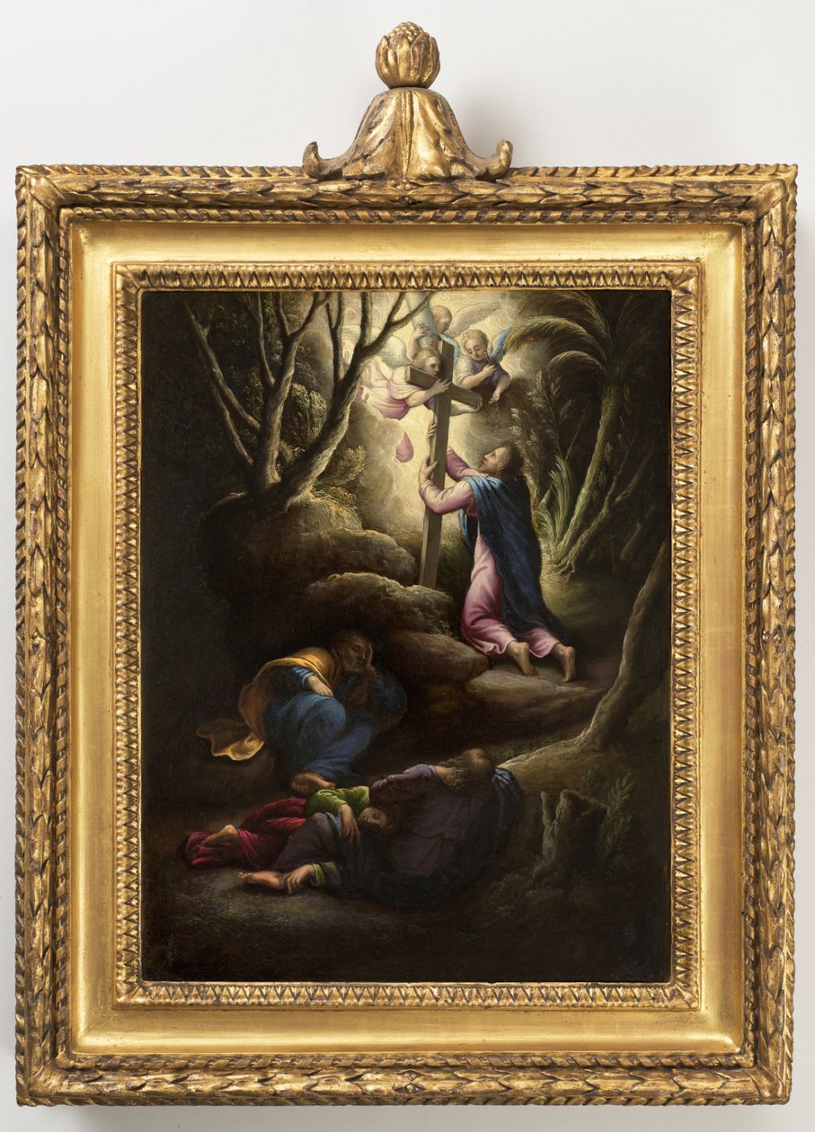 The Agony in the Garden, ca 1595 (olja på koppar) av Giovanni Battista Cremonini