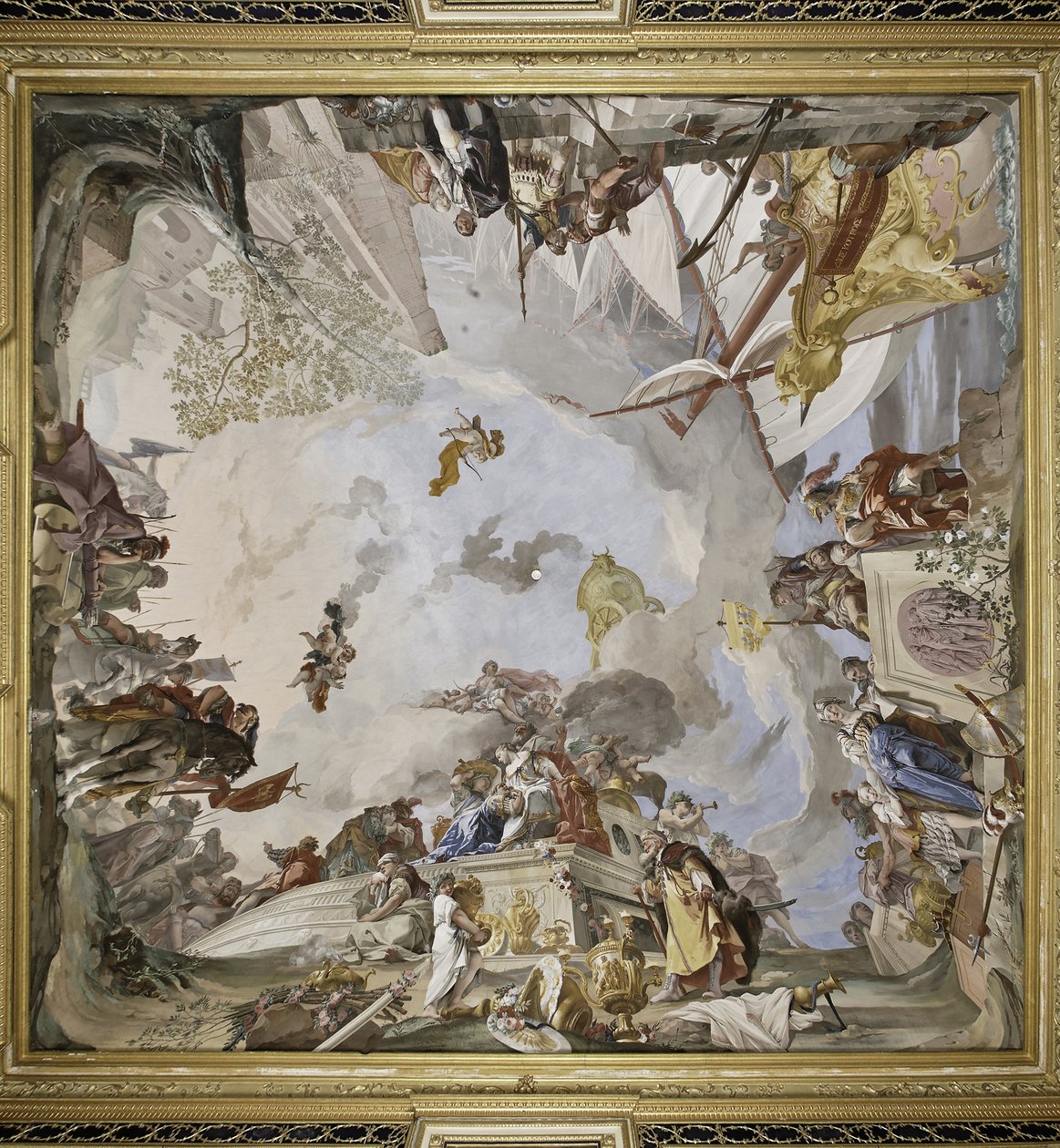 Offret av Iphigenia av Giovanni Battista Crosato